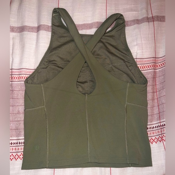 Lululemon Key to Balance Tank Rosemary Green 4 - Picture 7 of 10